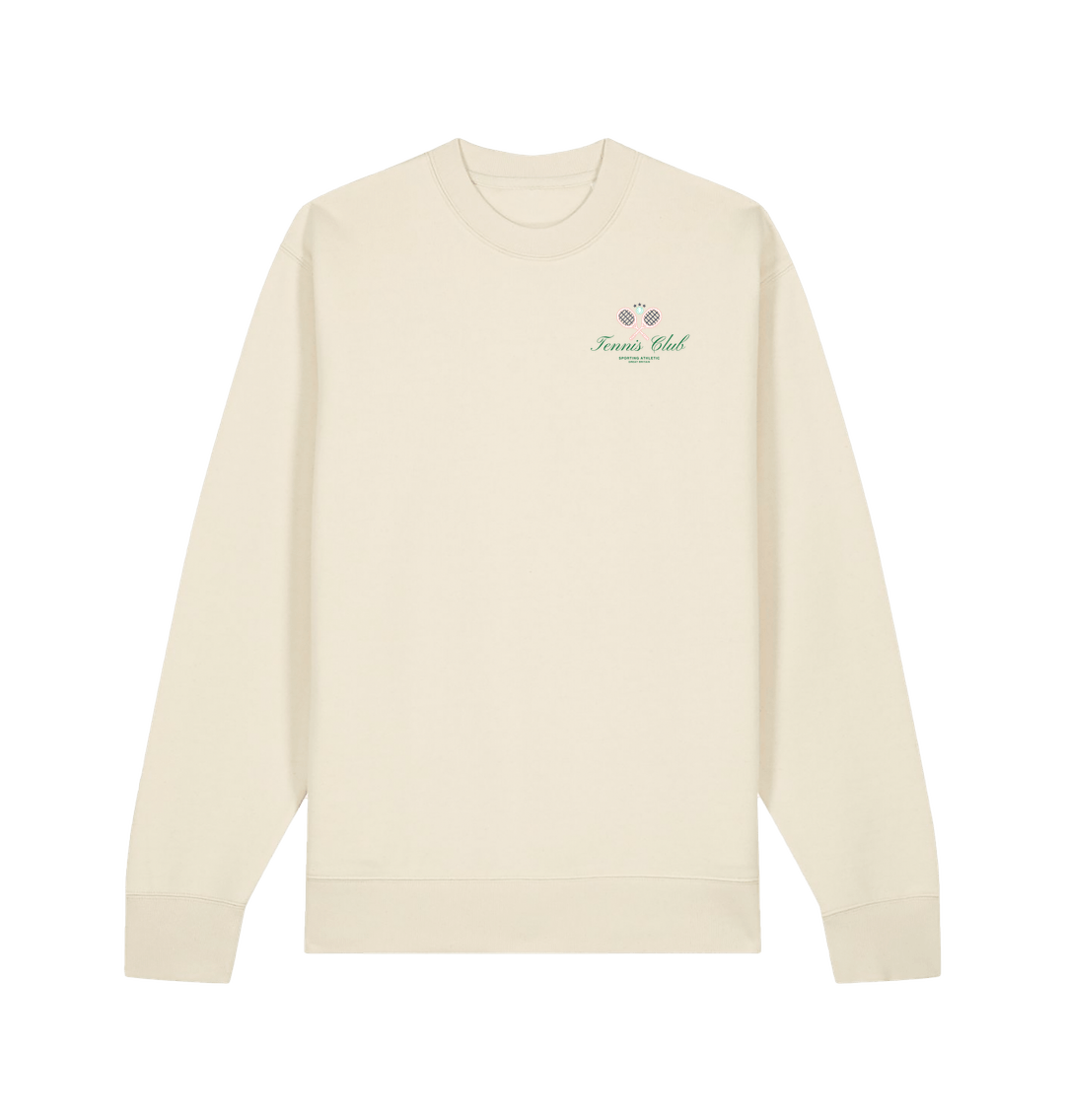 Natural Raw Tennis Club Crew Neck