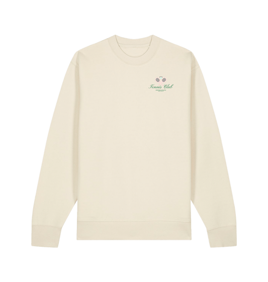 Natural Raw Tennis Club Crew Neck