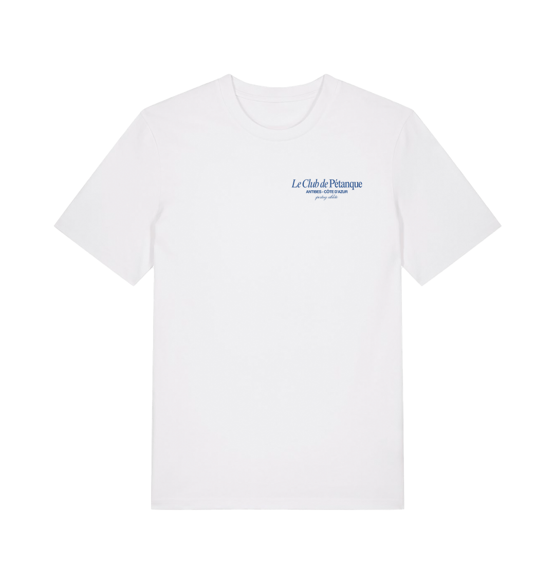 White Le Club de Petanque T-Shirt